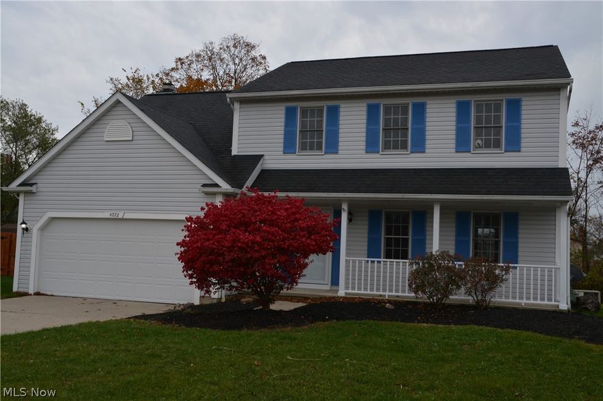 Location! Location! Location! This three bedroom colonial located on a cul de sac is close to Brunswick and Strongsville's shopping, entertainment and dining. The house features many updates (October 2019) which include paint and flooring through the majority of the interior, kitchen cabinets with granite counter tops, stainless steel appliances and exterior front and garage doors. Some newer interior doors. Freshly painted deck and shutters. Three nice size bedrooms plus a loft with a closet on the second floor. The main living space features formal living and dining rooms, family room with gas fireplace and a large eat-in-kitchen. The finished basement has a 21x11 recreation room plus an additional 11x10 bonus room. There is also a full bath. Total of 440 finished square feet in the basement. This recently updated house is waiting for you to make it a home.