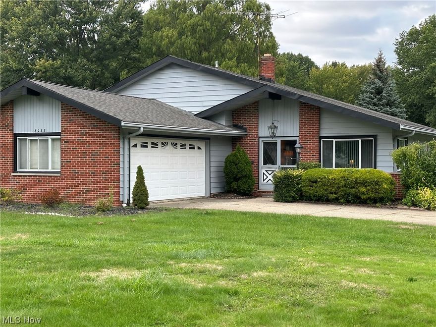 Welcome to this home right in the heart of Mentor! This home sits on a large corner lot in a quiet neighborhood that is located close to Mentor schools, it even has a walking path to one elementary school. It is also close to the bounty of retail options Mentor has to offer. It has three good sized bedrooms and two full bathrooms. The lower level has a laundry area and a nice family room, it's a great space for a cozy entertainment set up or a play area. With a large fenced in backyard it is a perfect place for pets and/or children to play outside. Check out this great opportunity for yourself! Home is an estate sale.