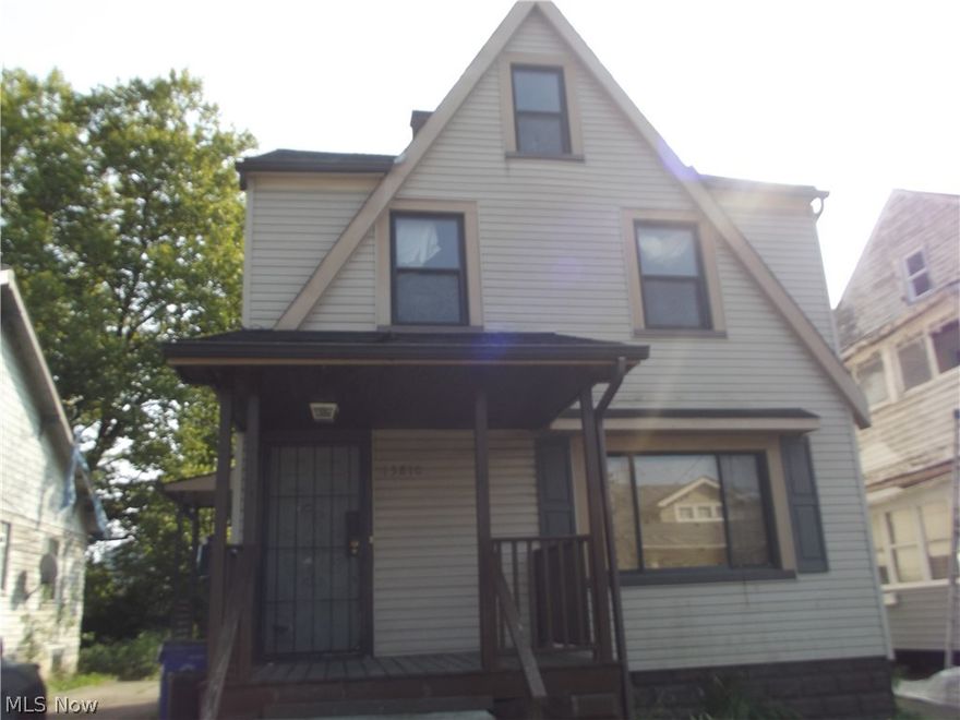 Vinyl sided colonial with lots of potential here.  Three bedrooms and one and 1/2 bathrooms.  Two bedrooms on second floor and one bedroom on the 3rd floor.  basement has a half bath.  This home is perfect for a 203k renovation or an investor ready to start their portfolio.  You can have this home rent ready in no time!  Come Make this your next great Investment!