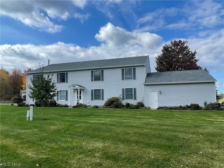 Immaculate second floor condo with 2 bedrooms and 2 full remodeled bathrooms. Brand new carpet throughout. Nice  kitchen with all appliances staying. Newer crown molding. Big dining area and huge living room with plenty of room for all your family gatherings and then they can swim in the inground pool and grill out at the picnic area. Both bedrooms are very spacious. Stackable washer and dryer in hall bathroom. One car attached  garage with storage area above. Nice private association with recreation amenities in rural area to watch all the deer and wildlife that are  roaming about. Move in ready ... low maintenance condo.... no mowing...no snow removal.. just move in and enjoy !!