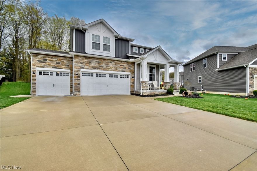 Nestled on a premium lot on a quiet cul-de-sac, this spacious 2019 Pulte Boardwalk is better than new! Inside is professionally painted, boasts a custom fireplace with built in storage (2022), all carpet was replaced with premium Masland brand carpet (2021), four walk-in closets, walk-in pantry, second floor laundry, impressive owners retreat with tray ceiling, double vanity and large shower. Outside offers an app-based smart irrigation system, beautiful maintenance-free deck and generous three car garage. All you have to do to this meticulous home is unpack!