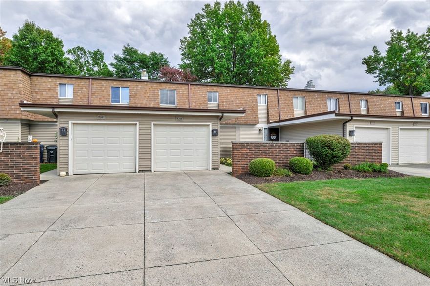 Completely Remodeled...Exciting & Modern well lit 3 bedroom, 1.5 bath townhouse refinished with today colors...Truly Gorgeous with a well though out floor plan & ready for immediate occupancy! Much sought after complex w/attached garage, brand new front designer patio/landscaping plus private rear patio w/fence...prefect for relaxing or entertaining. Enter to new a breathtaking interior...All carpet removed & replaced w/durable & beautiful luxury vinyl tile! New updates in kitchen and both baths for you to pamper yourself with. Smart floor plan w/triple slider in spacious great room for natural light, huge eat in kitchen including pantry closet & formal dining floor holiday gatherings. Cool modern staircase to 2nd floor that boast of large bedroom. Many updates including vinyl windows. Full lower level w/endless possibilities. Central air for year round comfort. Attached garage for convenience. Top rated school system. New paint, fixtures & more. So much more...Easy to show call today for your private tour!