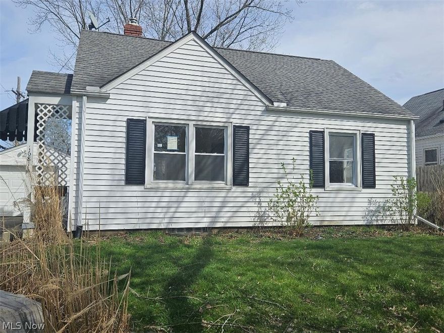 Very nice opportunity in great Firestone Park neighborhood. 2 bedroom ranch. Appears to have most newer windows. Spacuis privacy fenced back yard.  Bath has walk in shower, Bright and sunny dinette/eating area.  Basement has large room with finished walls and ceiling... easy to finish out for rec room or additional living space. Owner by Secretary of Veterans Affairs and sells as-is.  Buyer to select their own title company and buyer to pat all title company and title transfer related costs. Buyer or buyer agent to verify all information herein. On accepted offer, buyer will receive seller's proprietary Sale agreement, which when executed, will replace any local office offer to purchase