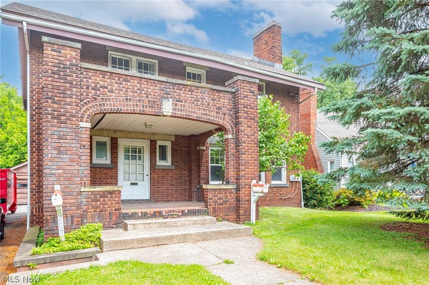 What a great opportunity for your first investment property or to add to your portfolio! The possibilities are endless in this brick century farmhouse. You could easily live in one unit and rent the other, rent both units or do a little restoring and turn it into an amazing Air BNB. Both units are accessed from the inside so no need to worry about walking up exterior steps in the winter. Unit 1 offers two bedrooms and a full bath on the lower level. On the main floor you will find an additional full bath, kitchen, and large living room with French doors leading to the dining room. Unit 2 offers a large living room, kitchen, 2 bedrooms and a full bath. There is a communal area in the basement that houses the laundry and separate utilities for each unit! The large, covered front porch offers offers lovely curb appeal. Don't miss out on this great opportunity!