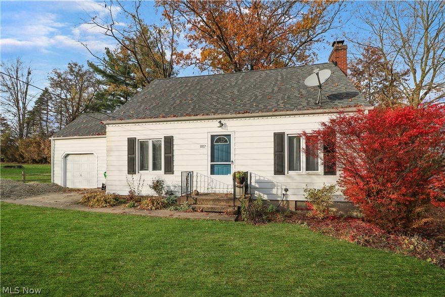 This adorable bungalow is much bigger than it appears from the outside! This home features 3 bedrooms and 2 full bathrooms. As you enter the front door to the right you enter the large living room featuring a wood-burning fireplace and hardwood floors. Around the corner is a formal dining room with a kitchen area. Laundry has been moved to the main floor for convenience. From the front door to the left is a bedroom or perfect spot for a home office. The main level is complete with a full bath. Upstairs are 2 bedrooms and a full bath with original hardwood flooring. Basement has plenty of space for storage or workshop. Outside there is a one-car garage and spacious back yard.