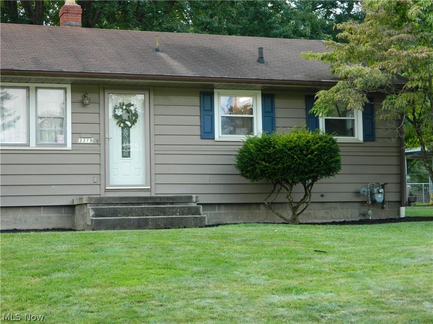 This ranch is ready for its new owners.  Quiet and cozy, and easy to maintain.  The bedroom in the back of the home is presently used as an office, the basement can be finished to serve as an entertainment room or whatever you choose. Newer replacement windows and Central Air unit has a new motor! All this and comfort of knowing you have a first year home warranty covered by the seller.