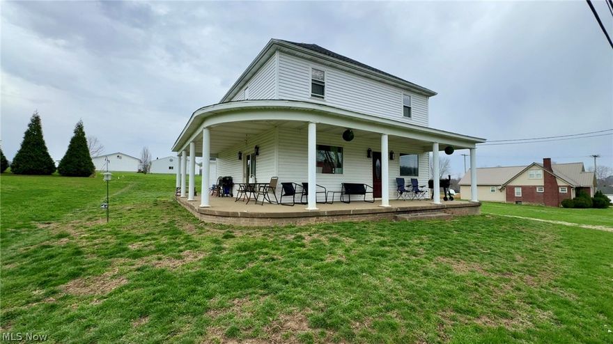 Welcome to 4539 Ceramic Rd, Crooksville! This move-in-ready 3–4 bedroom, 2 full bath home offers 1988 sq ft of beautifully updated living space in a quiet neighborhood in the heart of Crooksville, Ohio.

Renovated in 2022, the home features all-new plumbing and electrical, along with new siding, windows, and doors. A brand-new roof installed in 2024 adds long-term peace of mind.

Inside, you’ll love the 9-foot ceilings, functional layout, and updated flooring throughout, including carpet, luxury vinyl, and porcelain tile in the bathrooms. Recessed lighting and spacious bedrooms enhance the modern feel. The completely new custom kitchen boasts granite countertops, stainless steel appliances, and upgraded cabinet features, while both full bathrooms have been fully renovated with stylish, modern finishes.

Additional highlights include an attached storage area with double doors, a covered wraparound porch, and a large yard with an invisible fence, perfect for outdoor enjoyment. With extensive renovations already completed and a low-maintenance exterior, this home is truly move-in ready.