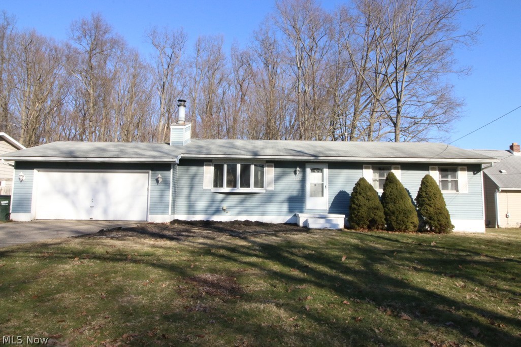 Looking for one floor living? This home is nestled on a lot that backs up to city owned woods. There is a deck that overlooks the great backyard. The owner has recently installed carpet in the living room, hallway, and bedrooms. The living room has a wood burning fireplace. Light fixtures in the hallway and bath have been recently replaced. The bathroom with dual sink vanity has recently had new brushed nickel faucets, show head and toilet installed. There is a laundry chute for your convenience. Register and cold air returns have been replaced. Outlets, switches, and cover plates are white and recently replaced. Most of the interior has been repainted. The kitchen has a Bosch stainless steel dishwasher and range with convection oven. The disposal was replaced in January 2021. The roof is approximately 12 years old and was a tear off when last replaced. A Home Warranty is being offered!