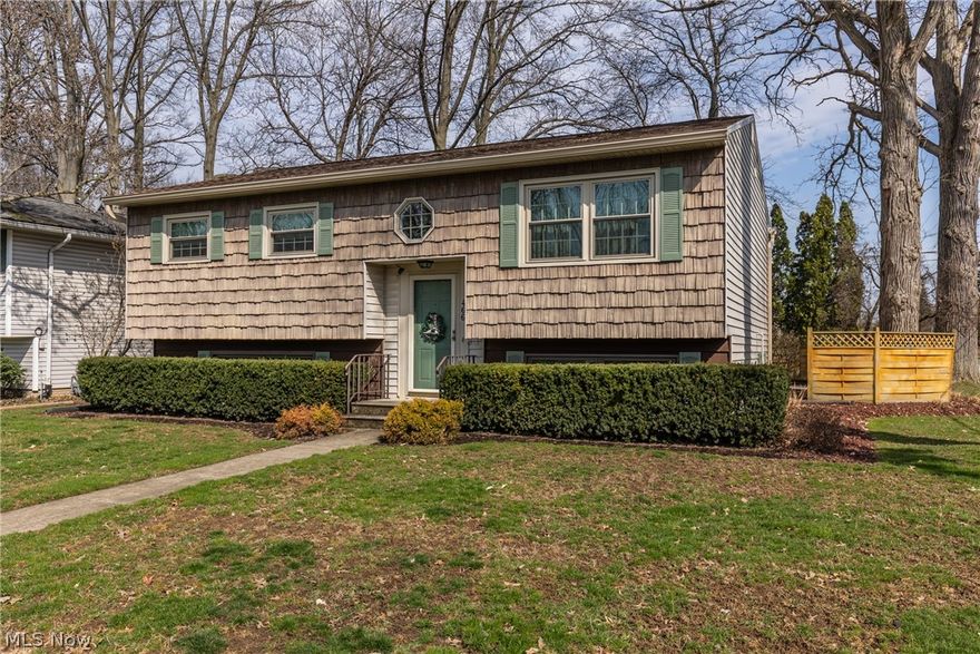 If you are looking for space, look no more.  This 2050 square foot bi-level has 4 bedrooms and 2 baths.  The main floor has a spacious living room, open kitchen with Corian counter tops, formal dining, 3 bedrooms, and a bath.  The lower level features a huge family/rec room, an additional bedroom, a bathroom, and a laundry room.  The many features include an attached 2 car garage, vinyl 'cedar shake' siding, a large deck, an all house fan, a sprinkler/irrigation system, security, vinyl windows, newer gutters (2019), and so much more.