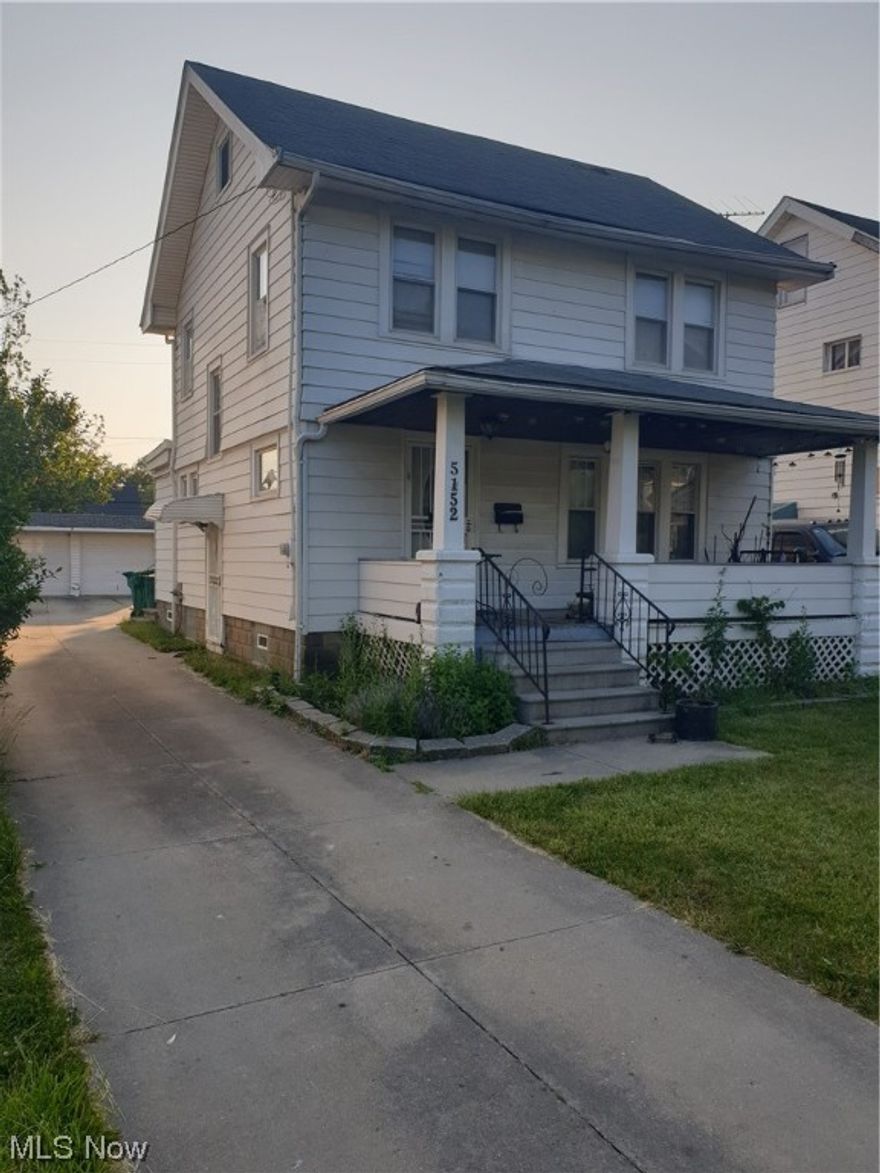 You can not go wrong with this magnificent colonial: quiet street, 4-5 bedrooms, 3 bathrooms, an in-law or housekeeper suite with kitchen on the main level, concrete driveway, bone-dry basement, 2 car garage, newer windows, doors, and aluminum siding. The upstairs bathroom has been remodeled. The main level has natural hardwood floors that are in very good shape and can be easily refinished if needed. The house will be sold free of POS violations.