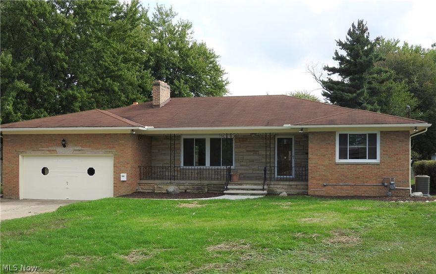 Really nice 1800 sq foot brick ranch on huge 1/2+ acre lot * Fantastic brand new granite kitchen with brand new stainless appliances including dishwasher * Brand new bathrooms * New windows and doors * hardwood floors and his/her closets in main floor bedrooms * 2 enclosed porches * finished basement has extra rooms for office or bedrooms and full bath * WBF * Public water/sewer * city just poured new sidewalks and street * spotless!