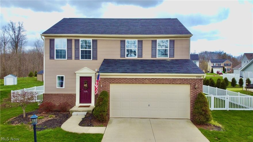 You are not going to want to miss this one! This move in ready 3 bedroom/2.5 bath features, sun filled great room with fireplace, great room opens to kitchen, which opens to vaulted sun room for additional space. Sliding doors open to spacious backyard with newly updated fence. Mud room off garage entry to neatly organize all your belongings when coming in. Half bath completes the first floor. Second floor has a spacious master with walk in closet and full bath, 2 additional bedrooms, laundry room, and second full bath. The finished basement features media/play room, utility area with plenty of storage space and workshop with workbench!