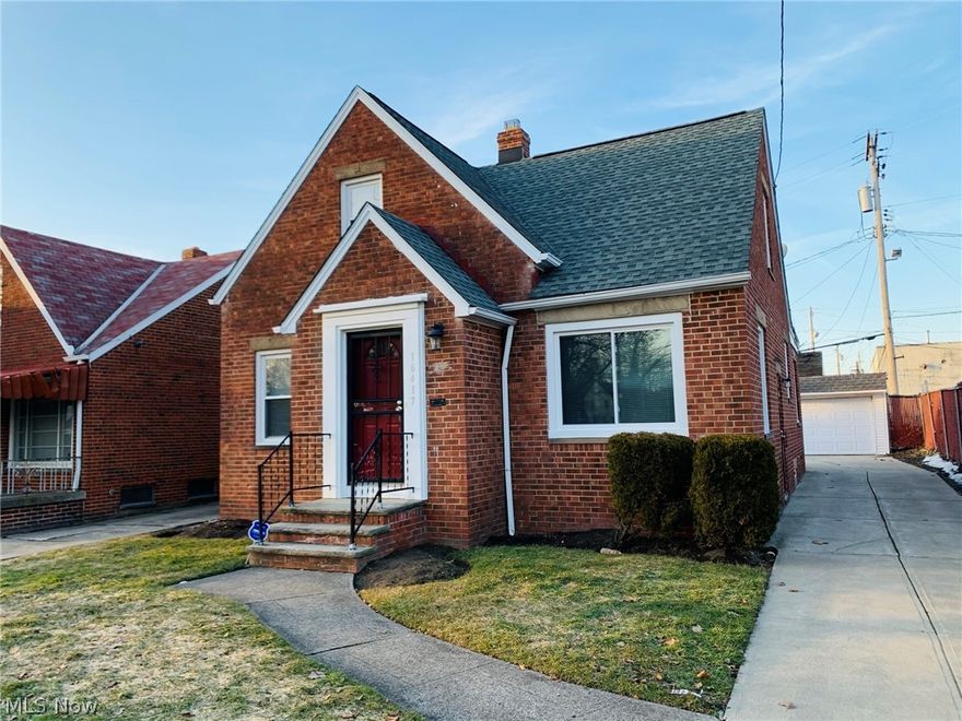 Welcome to this beautiful Brick Cape Cod In Convenient, Desirable Neighborhood! Featuring over 1276 sq ft. This Home Offers 2 Bedrooms, one on main floor and a large dormer up, including 1.5 Baths. Spacious living room including hardwood flooring with large bay window to allow the natural light in. Formal dining room. The kitchen has an abundance of cabinetry and counter space. Large finished basement, including glass block windows; 1/2 bath, and a finished room to enjoy as a recreation area. Large back porch area to sit and enjoy the outdoors. Great location with lots of charm and character. Make this Hosue Your Home Today!!