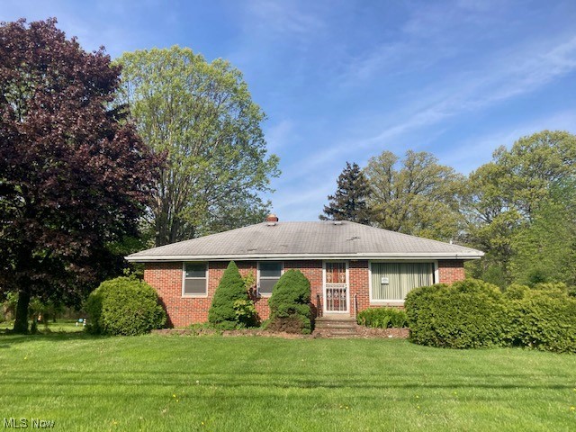 Welcome to Bedford Heights, who claims the title of "The Crossroads to Better Living." This spacious 3 bedroom 2 full bathroom ranch is awaiting your personal touches to bring it alive. Located on two, yes that's right... two parcels with just over an acre of land, you won't want to miss this gem. Schedule your showing today! This property is being sold in "as is" condition seller will make no repairs.
