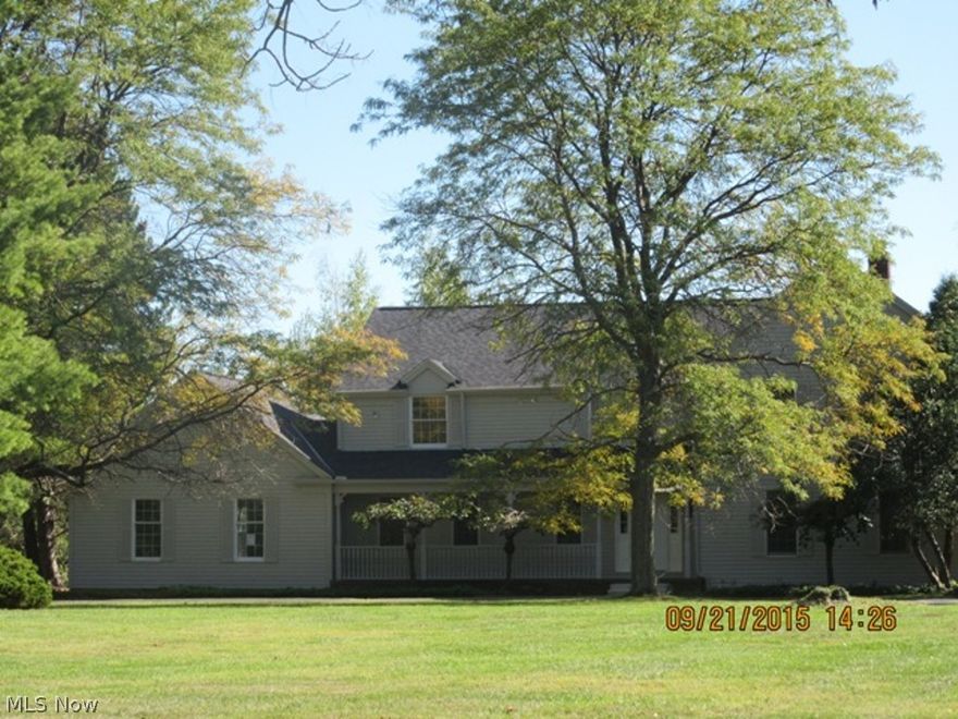 Spacious colonial on gorgeous 5 acre lot!  Inviting front porch brings you into 2 story foyer and great room w/ fp. Huge eat-in kitchen w/ fp, ceramic tile, pantry and island leads to deck w/ views of shared pond/lake! Office or family room off kitchen! Formal Dining rm, half bath and 1st floor laundry rm complete the main floor! Upstairs you will find a huge master bedroom w/ fp, walk-in closet and master bath! 3 additional bedrooms on the second floor with an additional full bath! Unfinished basement! Side entry garage! Newer roof, waterproofed basement, deck, some windows, exterior doors, siding on back of home, freshly painted exterior! Won’t last! Hurry! Property sold as-is including any existing appliances, plumbing, heating, air conditioning, and electrical systems. See attachment for PAS requirements and WFHM offer submittal information in the MLS document section.