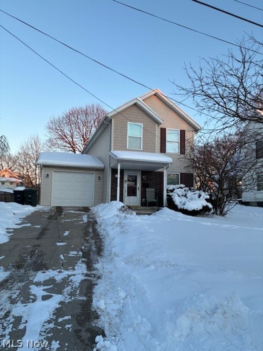 Welcome to this 3-bedroom, 2-full-bath home. You'll walk in the front door, where you'll notice a spacious living room to the right, and to the back-left is a beautiful eat-in kitchen. This property has three bedrooms, two full baths, and a one-car attached garage. The built-ins, intricate, detailed flooring add to this property's character! The kitchen is sure to be enjoyed by those who love cooking and entertaining. The full basement offers plenty of room for storage and enjoyment. This well-maintained three-bedroom home is move-in ready. Beautiful home inside and out. Please schedule your private showing today.