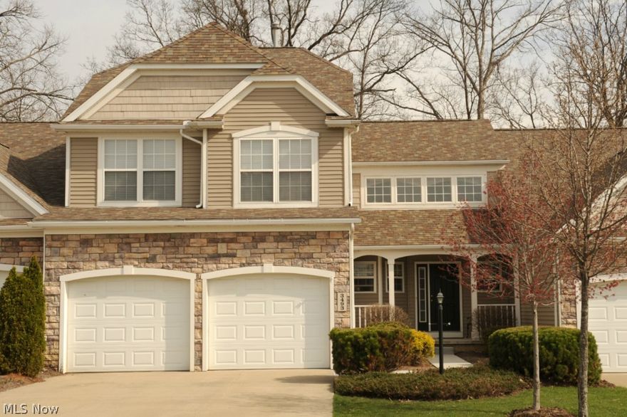 Beautiful 3 bedroom condo with a superb wooded view! This condo offers a wonderful eat-in kitchen, pantry and easy access to mudroom/laundry room. The great room has a cathedral ceiling and two skylights and a gas fireplace with access to a private patio. The first floor bedroom is spacious, with a walk-in closet. The master bath has a beautiful counter top and a soaking tub. The loft is a perfect area for an office, reading or additional entertainment space. Both upstairs bedrooms offer large walk-in closets as well as an additional bonus room for storage or other use. The basement is large and is plumbed for an additional bath.