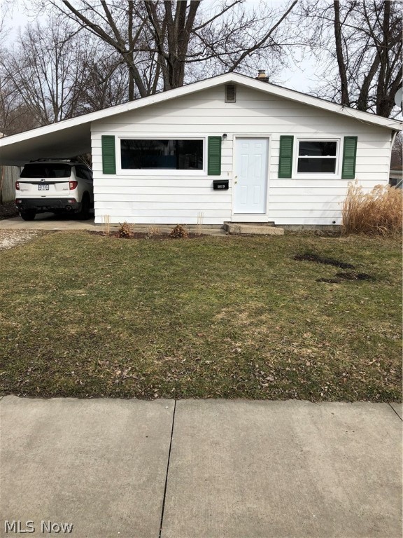 Are you looking for a great starter home or perhaps downsizing? If you are, then this ranch is the home for you. New windows, exterior doors, carpeting, vinyl floors, gutters, vanity, toilet and electrical panel. The furnace was replaced in 2012 and hot water heater in 2015. More affordable than renting, Must See.