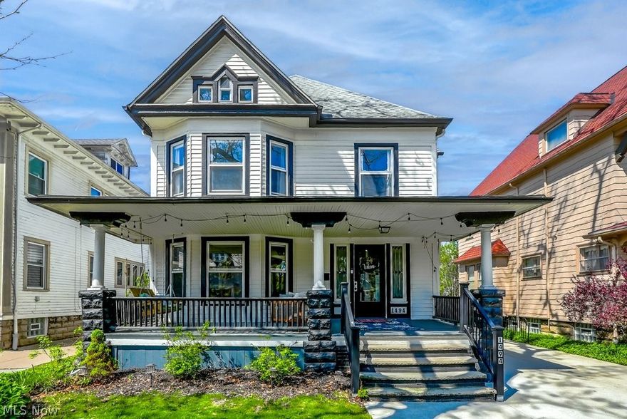 Completely reimagined and thoughtfully updated, this Lakewood colonial blends modern finishes with everyday functionality in a location that puts you close to everything—parks, schools, shopping, and the city’s best dining and entertainment. Inside, the layout is designed for how people actually live today, with an easy flow between living, dining, and kitchen spaces. The kitchen stands out with sleek shaker cabinetry, Calcutta quartz countertops, and stainless steel appliances. A main floor bath adds convenience for guests. Upstairs, you’ll find three comfortable bedrooms, including a private primary suite with its own bath and a custom-designed walk-in closet. Second-floor laundry adds practicality right where you need it. The finished third level offers a large fourth bedroom, giving you flexible space for guests, a home office, or a private retreat. Major mechanicals and big-ticket items have already been taken care of, including roof, HVAC, hot water tank, waterproofed basement, updated plumbing and electrical, plus a newer driveway and patio. Fresh paint, updated flooring, renovated kitchen and baths, modern lighting, and a custom closet complete the home. Schedule your tour today!