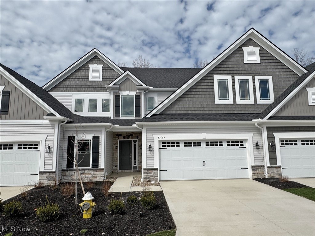 The Capri by Parkview Custom Homes. 3 Bedroom 2.5 Bath - 2,438 Sq Ft. First Floor Master living with a 2 car attached garage. This home has many upgrades that include luxury vinyl plank floors throughout most of the first floor, large eat in kitchen with an oversized island with granite countertops, tile backsplash and breakfast nook. Large 2 story great room with lots of windows! The 1st floor Primary Bedroom is large enough for a king size bed and includes walk in closet and upgraded bath with a tile shower and double vanities with marble tops. Great Room opens to a beautiful Covered Patio on a private setting. The second floor has 2 large bedrooms, full bath, large loft area and walk in attic storage. Lawn Sprinkler system on front yard. 2 Car attached Garage. Tuscan Village has walking trails and is in close proximity to shopping... Available for Immediate Occupancy!!!