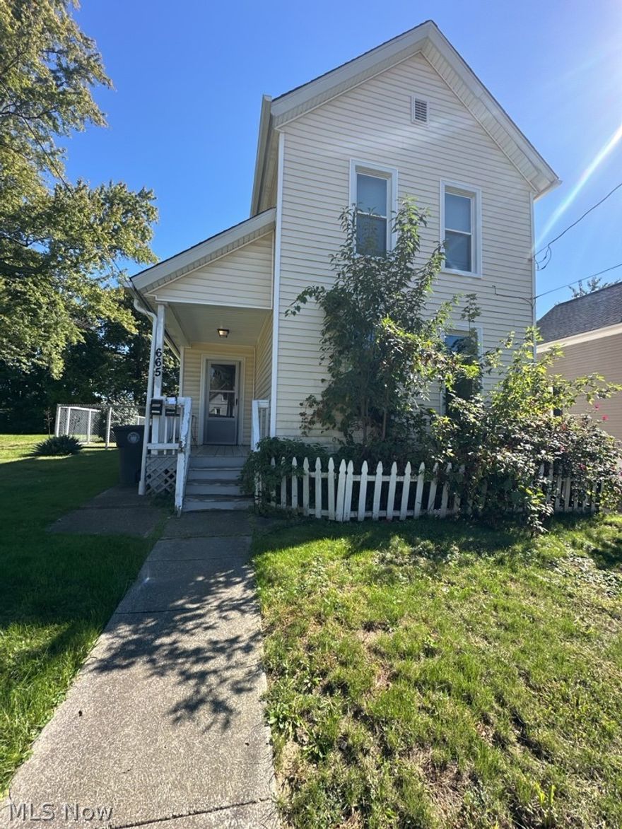 Fully occupied duplex that is professionally managed. Tenants are paying $1475 along with all utilities. Photos are of the upstairs unit prior to tenant's move in. The downstair's unit has 2 bedrooms, living room, large kitchen, and full bathroom. The upstair's unit has 2 bedrooms, kitchen, and bathroom. There is a common laundry off the first floor unit that both units have access to. There is a large side yard that is being used for additional parking along with a spacious back yard.