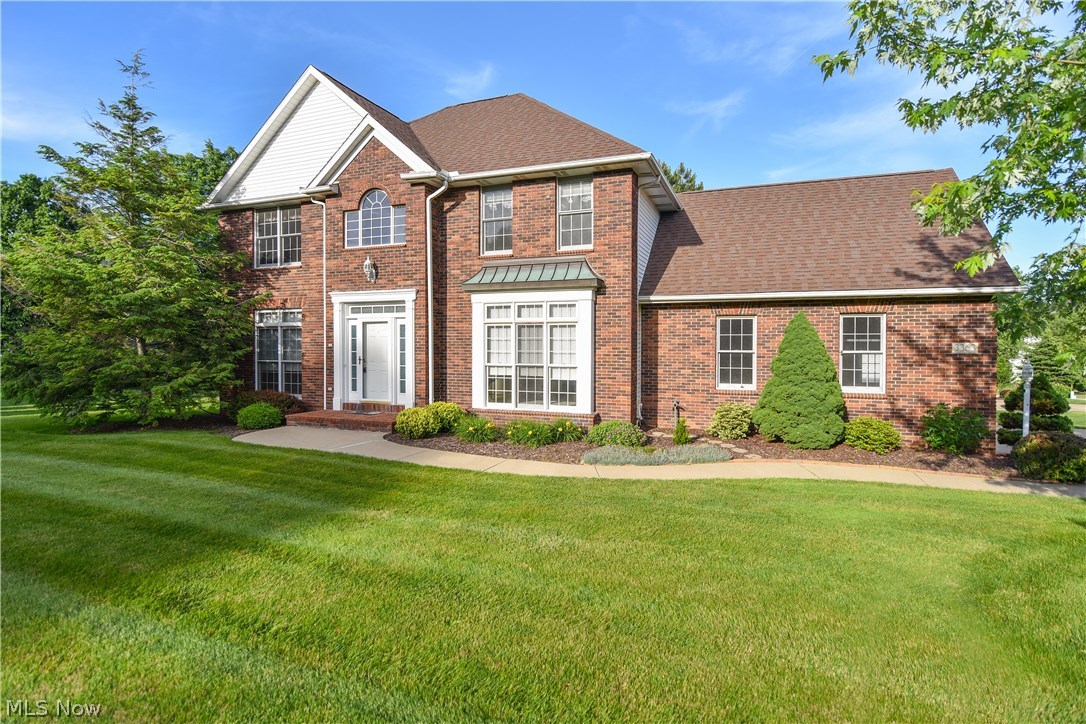 Well maintained, open floor plan, spacious and very nice 4 bedroom/2.5 bath colonial in Highland Chase! Walk in through the front door and notice the openness, split staircase and 9' ceilings. The kitchen features plenty of 42" cabinets, granite countertops, bay window, wet bar and is open to the fireplaced family room with french doors, which lead you to the awesome "L" shaped deck to enjoy cookouts and relaxing this summer. First floor laundry with storage is a nice bonus! The master bedroom features a 4 x 12 walk in closet with wall safe and organizers. The master bath offers double vanity, garden tub and walk in shower. There is nice closet space and ceiling fans in all bedrooms. Basement is 13 course and has 3 finished rooms for your needs - recreation room, exercise room, play or craft room - whatever your heart desires. There are 2 closets in one of the finished rooms. Nature Stone in unfinished basement is a nice upgrade. Updates include: new carpeting in living and