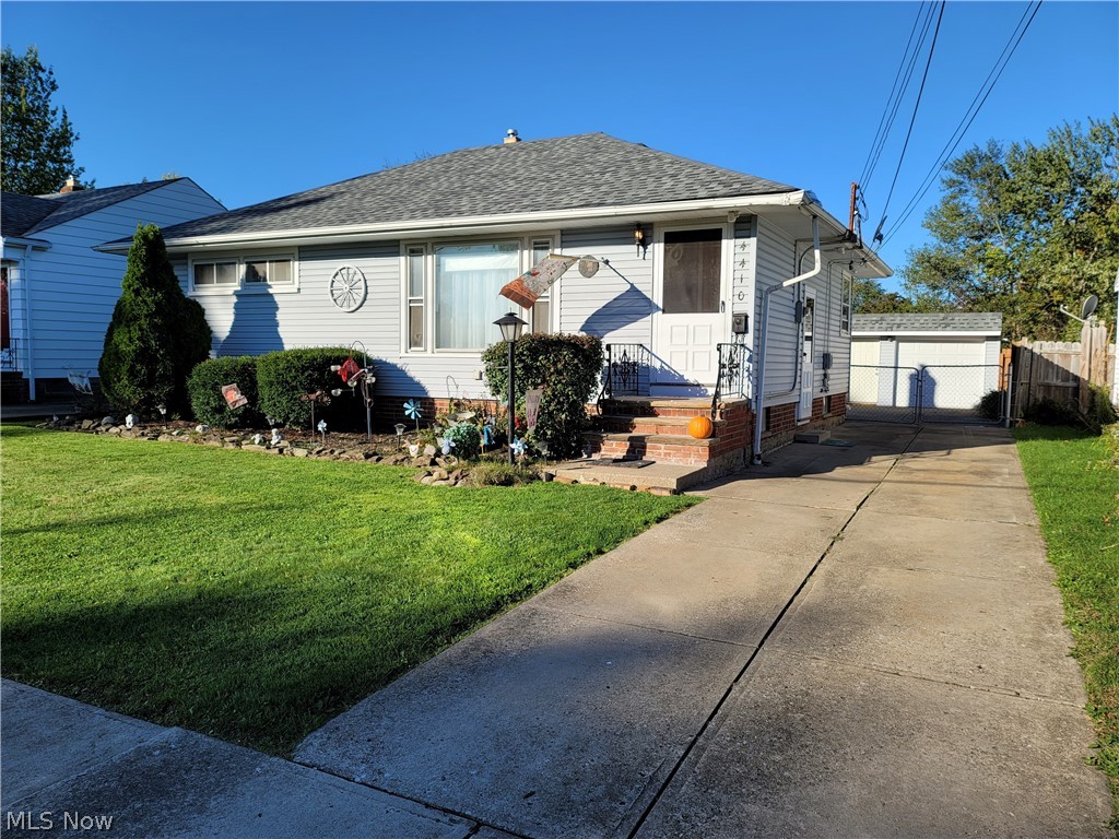 Welcome to this Cozy 2 bedroom home, originally a 3 bedroom ranch home in Westpark. 3rd bedroom walls were removed to make it a formal dining room. 2 full baths. . Hardwood floors throughout. Roof is less than a year old. Kitchen appliances and basement washer and dryer stay. 2.5 car garage, nice size yard with pool and pergola, completely fenced in. Updated electrical. Updated windows. Close to the airport and all major freeways.