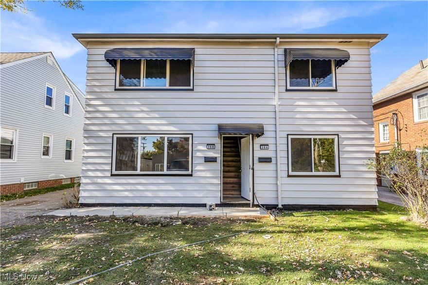 386 E 200th St | Unit 2, Euclid - Spacious 2 bed 1 bath multi-family home! //

$1095 rent / $1095 deposit //
$49 application fee per adult //
1-2 pets OK in this unit. After application pre-approval, a PetScreening is required for any animals to proceed with one of our properties; a PetScreening affidavit is still required if you have no pets. (Some breed restrictions apply per HUD guidelines). //
NO SMOKING //
1 time $149 non-refundable set up fee paid at lease signing //

$30/month required resident benefit package; can include personal property/liability insurance for an additional $5/month for $35/month total. //

After application Pre-Approval 1 applicant per household application is required to fill out a PetScreening application, before being about to proceed with placing a Reservation Fee for one of our properties.  You will receive a pre-approval for your application and in order to proceed, the PetScreening is required. Even if you have NO pets - this application must be filled out. One time, non-refundable pet fee of $200-500 per animal applies to all pets & must be paid before or when you pay your first month rent. (No fee for qualified assistance animals). //

Our application is processed through secure site: Findigs, and they require ID and income verification. Without this, your application will not be processed. They offer 24/7 chat support on their application directly if you have any questions. //

BEDROOMS: 2 //
BATHROOMS: 1 //
APPLIANCES PROVIDED: Fridge and stove //
UTILITIES / RESIDENT RESPONSIBILITY: Resident pays gas and electric and is responsible for snow removal. //

Serious inquiries only.