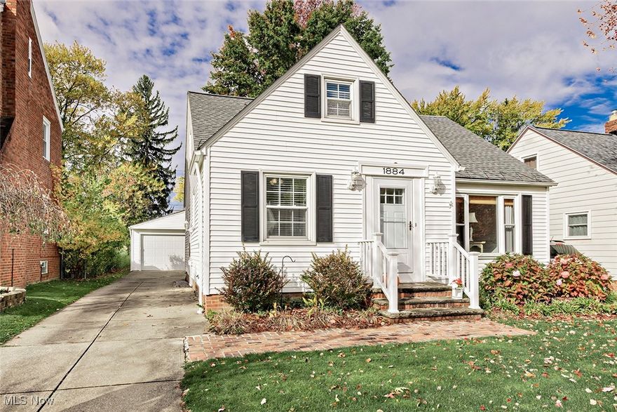 Beautifully updated 3 bedroom Home in prime South Euclid location! Discover comfort, convenience, and charm in this
3-bedroom, 2-full-bath home perfectly located near University Heights, Beachwood, and major freeways.
Inside, you?ll find a warm and welcoming layout with two full baths (neither in the basement) and a modern kitchen
featuring newer high-end appliances. Enjoy peace of mind with a newer HVAC system, new storm doors, and
thoughtful updates throughout. The screened-in porch overlooks a fully fenced backyard, perfect for relaxing or
entertaining. The partially finished basement offers even more versatility, including a large bonus room that can be
transformed into a home office, gym, playroom, or creative space. A two-car garage adds convenience and extra
storage. This move-in ready home combines modern upgrades with classic appeal. Don't miss your chance to make
this South Euclid gem your new home! Back on the market at no fault of the house or seller, buyer financing fell through.