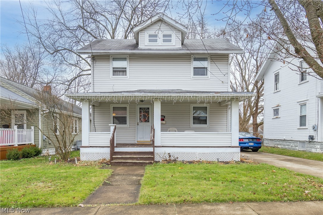 Welcome home to 1251 Sawyer Avenue! Enter into your main living area offering rounded archways and character throughout. Included is a living room, formal dining room, and kitchen giving access to the backyard and lower level. The upper level features two great sized bedrooms with large closets and a full bathroom. You will find a rec room on the lower level along with loads of storage space, a laundry area, and a half bath. Enjoy your evenings on your front porch or back patio overlooking a spacious, partially fenced-in backyard! Don't miss your opportunity to own this home. Schedule your private viewing today!