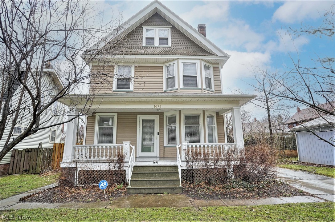 Dream a little dream right here in Cleveland heights with this charming three-bedroom, colonial. Low maintenance at its finest! Location Location Location minutes away from any major highways and shopping needs. Lovingly maintained home with lots of charm, natural bright lighting, hardwood floors, large rooms, and both front & back porch with a new fence in the backyard. Walk into this freshly painted home with all new carpet on the second and third floors. Don’t forget about the completely remodeled bathroom done in March 2022! The furnace and air conditioning units were replaced with high efficiency and the slate roof was inspected and repaired on 11/21. The main drain underneath the basement slab was redone in February as well with all the drains snaked. Get ready to move right in and call it home!