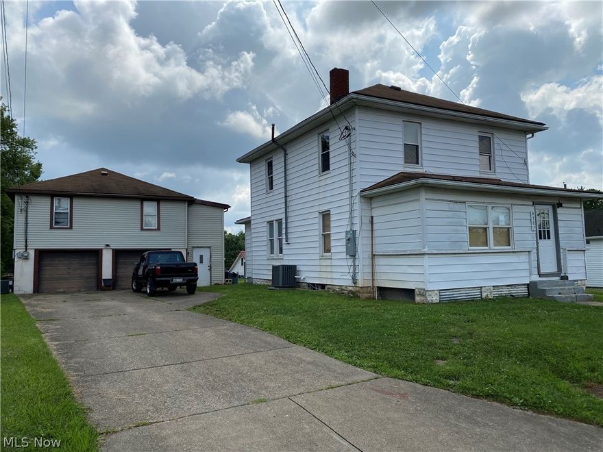 With very little effort, this “bumber to bumper” renovation can be completed offering 2,136 sq ft of “like new” interior finish...features include new high efficiency forced air gas furnace, new central air conditioning, new 200 amp electric, new bathroom remodels, new drywall, new windows throughout, new hot water tank & new plumbing w/pex manifold. Many upgrades have also been completed in the 792 sq ft garage apartment including new furnace and new central air conditioning.