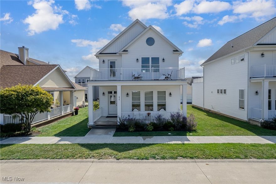 Welcome to Harborwalk – Lorain's Premier Waterfront Community!
Be the first to own this brand-new, never-lived-in 3-bedroom, 2.5-bath colonial. The bright, open-concept main floor features durable vinyl flooring throughout. A modern kitchen with quartz countertops flows seamlessly into a spacious dining and living area, enhanced by floor-to-ceiling windows that fill the home with natural light.

Upstairs, the primary suite offers a generous en suite with walk-in shower, while two additional bedrooms and a full three-piece bath complete the upper level. Step outside to enjoy your private rooftop deck — perfect for relaxing or entertaining. A full unfinished basement provides endless potential for storage or customization.

Located just steps from the Black River, Spitzer and Oasis Marinas, Lake Erie’s scenic mile-long pier, and the vibrant Broadway District featuring restaurants, coffee shops, and Lorain Brewing Company.