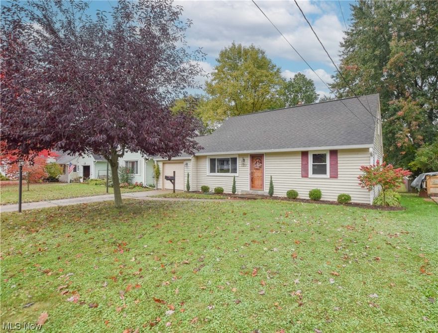 Welcome to your new home in the highly sought-after North Canton School district. This lovely 3-bedroom, 1.5-bath bungalow is a perfect blend of cozy charm. As you enter, you'll be greeted by the warm and inviting living room, featuring a large picture window that floods the space with natural light, creating a bright and welcoming atmosphere for your family and guests. The kitchen has a unique brick accent wall and backsplash, adding character and style to your culinary experience along with plenty of storage needs. The main level of this home offers two spacious bedrooms and a well-appointed full bath, making it convenient for both your family and any visiting friends. For extra versatility, the third bedroom is located upstairs and comes complete with a convenient half bath. This space could be used as a master bedroom, a guest suite, a home office, or a playroom, giving you the flexibility to tailor it to your specific needs. Outside, you'll find a large yard, providing ample room for outdoor activities, gardening, or simply enjoying the fresh air. Additionally, there is an enclosed patio with direct access to the garage, offering a cozy retreat to unwind, sip your morning coffee, or host gatherings with friends and family. Don't miss the opportunity to make this charming property your forever home. Contact us today to schedule a viewing and discover all the possibilities that await you in this North Canton gem!