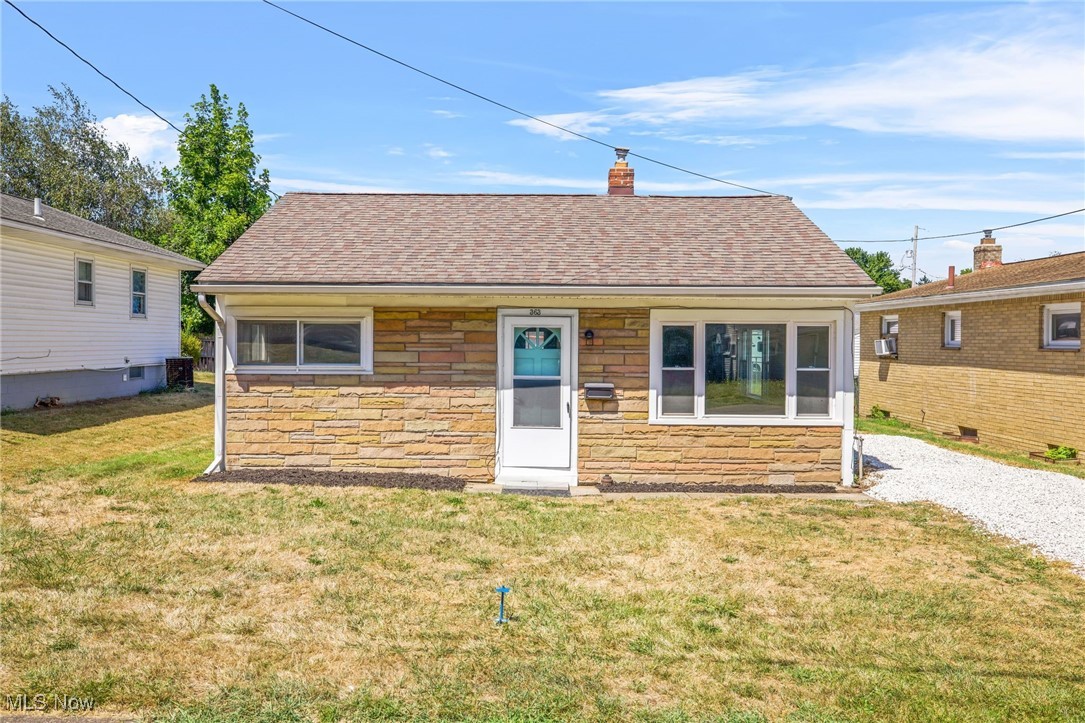 Come check out this beautifully updated ranch in Akron Ohio! The newly updated kitchen features new cabinets, new stainless-steel appliances, new LVP flooring, gorgeous new granite and a new subway tile backsplash. All new paint, flooring, light fixtures, and hardware throughout. Two good sized bedrooms on the main level and a beautifully updated bathroom with a brand-new tub with a new tile surround, new vanity, new LVP flooring and new lighting. Nothing to do here, just move right in!