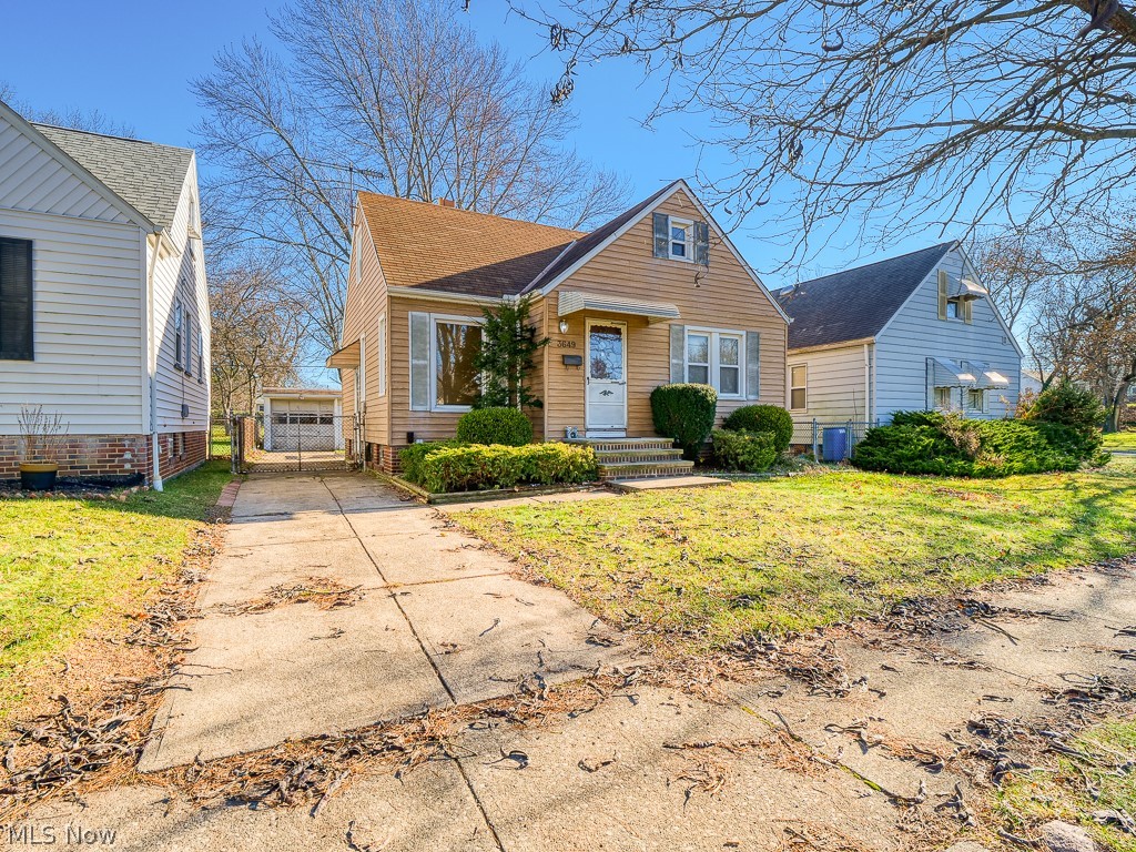 Don't miss your opportunity to own a solid 3 bedroom cape cod home for much less than rent! Beautiful hardwood floors throughout, large fully fenced yard, basement rec room, updated electrical panel. Shopping, dining, parks, highways in every direction!