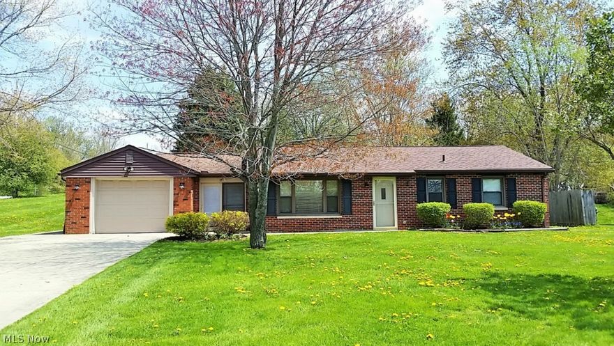 Ideal location for this appealing, well-maintained, 3 bedroom, brick ranch.  This turnkey home provides the peaceful feel of country living yet is minutes away from all the amenities of Streetsboro and Hudson.  This home has been well loved and it shows!  From carpeting, to paint, to cabinetry and even the highest quality home water system, everything has been maintained, providing you a true move-in-ready home!  Enjoy the central air and abundance of sunshine in the bonus family room year round.  For those chilly nights the gas fireplace will keep you cozy.  In addition there are 2 full baths, HVAC just 3 years young, main floor laundry, all appliances stay, a seller paid Home Warranty & so much more!  Schedule your showing today!