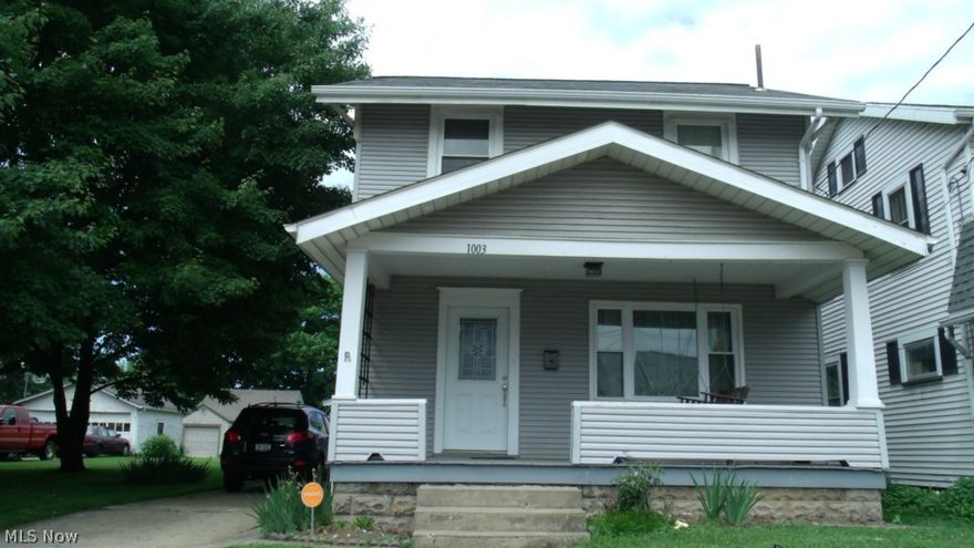 Beautiful home with lots of updates. New laminate flooring in the Kitchen and Dining room. Living room was redone with new drywall, insulation, ceiling, paint and carpet. Foyer was repainted along with new ceramic tile being installed. Newer siding, doors and windows with transferring warranty. Home comes equipped with security system, along with a refrigerator and stove. The concrete drive leads to a oversized one car garage with opener. Home sits on a double lot and comes with a home warranty. Don't miss out on this fantastic home.