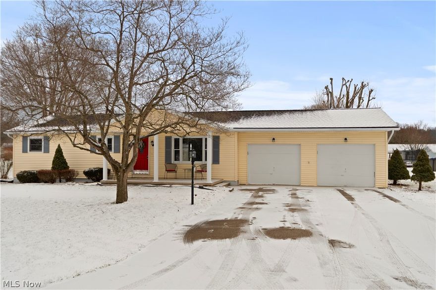 Welcome the NEW YEAR with this fantastic, NEWLY REMODELED, convenient ranch home in Franklin Local School District. Upon your visit you will notice all of the wonderful updates.....very neutral carpet and paint, a gorgeous kitchen & bath, and a livable finished basement.  Not only is the inside impressive, so is the outside....it's hard to get a good look in the snow, but, there is a great unground swimming pool and sizable yard with well-groomed landscape. Call Cindy today and she will show you how amazing this home is.