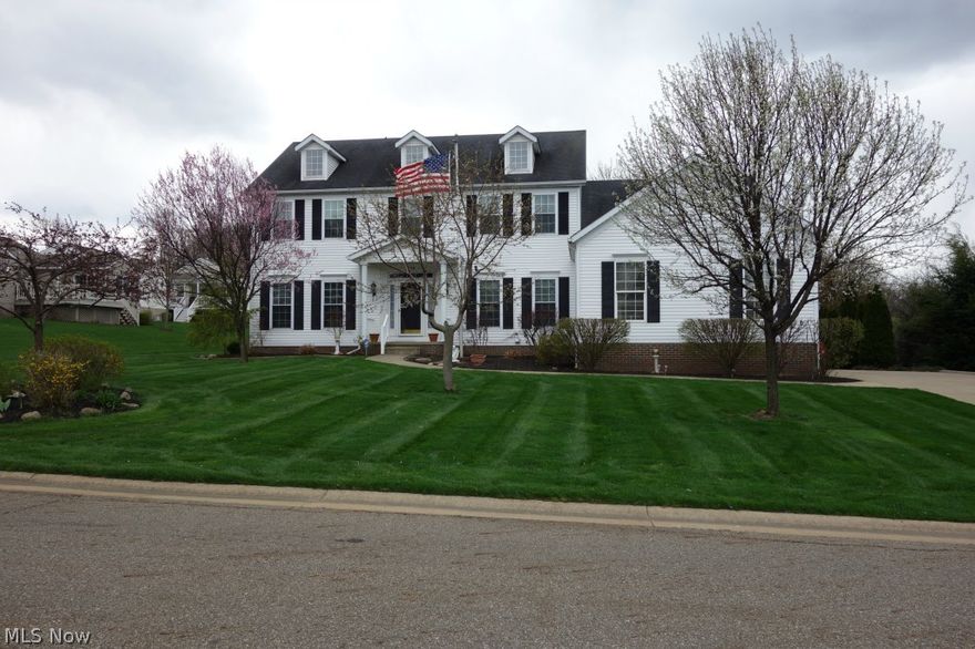 Unbelievable curb appeal! Professional landscaping and attention to detail make this beautiful two-story stand out! A large foyer with hardwood flooring greats you as you enter.  The office is off to the right and has a pretty beveled glass door. Fantastic cherry cabinetry adorn the kitchen and paired with the granite counters and stainless steel appliances the kitchen is sure to please.  Soaring ceilings in the great room give it a grand feel.  The all season sun room and screened in porch are great places to spend the summer enjoying the well manicured back yard.  Four bedrooms, two and a half baths and a three car garage top things off! Numerous updates throughout.