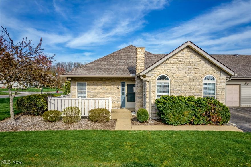 This is the one you’ve been waiting for! Say “goodbye” to maintenance and yard work and “hello” to peace and relaxation at this gorgeous ranch-style condo in the desirable Tannybrooke community. Enjoy privacy and a sense of seclusion in this quiet neighborhood, while still being just minutes from endless shopping, dining, and entertainment in the heart of Belden Village. Warm weather is finally here, and the private patio with beautiful landscaping all around is the perfect place to take advantage of it. This condo just underwent a total transformation to create a luxurious and spa-like oasis for its new owners. Step inside to find a bright & airy atmosphere, featuring an open-concept floor plan with cathedral ceilings, slat panel accent walls, and eye-catching light fixtures all throughout. The great room includes a gas fireplace, waterfall feature, and a dry bar. The kitchen features brand new stainless steel appliances, a dedicated coffee bar, modern two-tone cabinets, custom tile backsplash, and new recessed lighting. First-floor laundry is conveniently tucked away right beside the kitchen. Down the hall is a remodeled full-bathroom, and 2 spacious bedrooms, including a fantastic master suite with a walk-in closet and a stunning private bathroom that looks like it came straight out of a 5-Star hotel. And to top it all off, this condo boasts a large 2-car garage with plenty of additional storage in the attic above. The furnace and water heater are also brand new! This condo truly offers single-floor living at its finest, and you won’t want to miss it. Come experience a low-maintenance lifestyle and spend more time enjoying the moments that matter most. Call today to schedule your private showing!