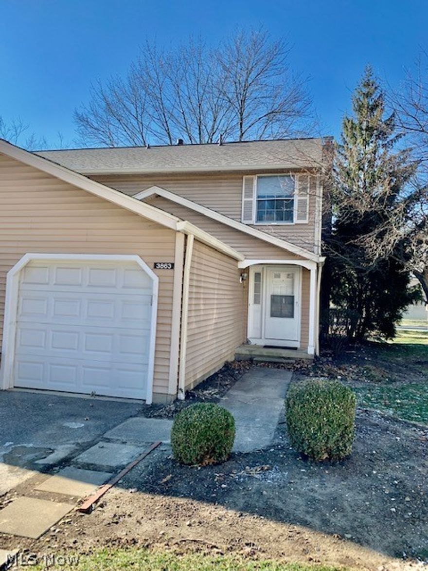 Bright and sunny end unit townhome available for rent in Stow! Dont miss this well appointed home, with a fully applianced kitchen, decorative fireplace,  and large bedrooms with fantastic closet space. The unit also features an updated bathroom,  finished basement, fenced in patio, and attached one car garage.  This one shouldn't be missed!  All adult occupants must apply online for credit, criminal and eviction history as well as income verification.  No smoking, no section 8.