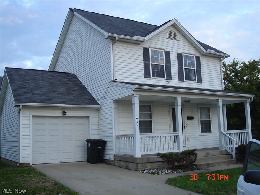 Newer low maintenance home built in 2002,  with recent appliances and newer vinyl in kitchen and half bathroom. Large closets,  covered porch. Convenient location with close proximity to all amenities.  This home should qualify for any loan type and is ready for immediate occupancy.