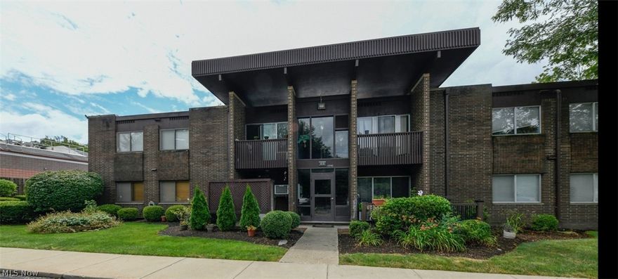 Exactly what you have been waiting for!!  This picture perfect first floor condo has it all!  It is a true RANCH condo, zero steps to get into the unit.  This condo offers a nice open & functional floor plan.  Enter into the living room, w/ a convenient large coat closet right at the door & full of natural sunlight from the sliders.  The dining nook provides plenty of space for a sizable table.  The entire unit has fresh paint & newer oak laminate floors throughout.  The kitchen has new counter tops, sink, faucet, fresh paint & new hardware.  The range, dishwasher & refrigerator all stay!  The first bedroom is a nice size & has a large double closet.  Master bedroom offers a walk in closet w/ new shelving.  The bathroom has a newer toilet, new vanity top & faucet too.  Out the living room sliders to the spacious deck.  This deck is actually bigger than all other units offer!  It's a great place to add your patio set, grill & enjoy the outdoors.  You also have a view of the pool!  Just steps away from taking advantage of the well maintained, refreshing pool.  Laundry room is conveniently located right next to this unit.  On the second floor is a storage room with an assigned storage closet for the unit as well.  This condo DOES come with a garage & designated parking spot!  The garage is located just out the back patio.  One of the best features is the heat as well as water is included in the HOA fee!  Ask your agent for more details on low utility costs.  Call to see today!!