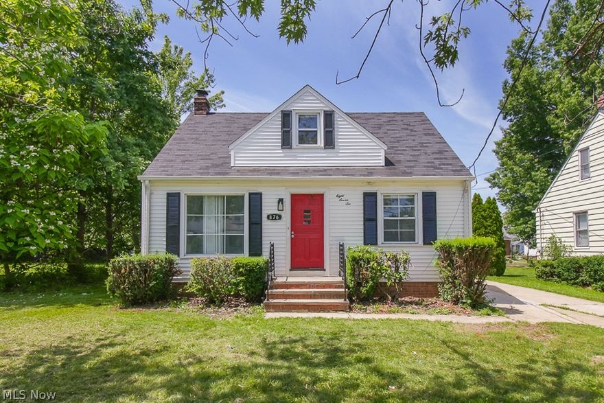 Single family investment property. Cape cod home with 3 bedrooms, 1 bath, partially finished basement and detached garage. Owner is selling as-is and won't be making any repairs.