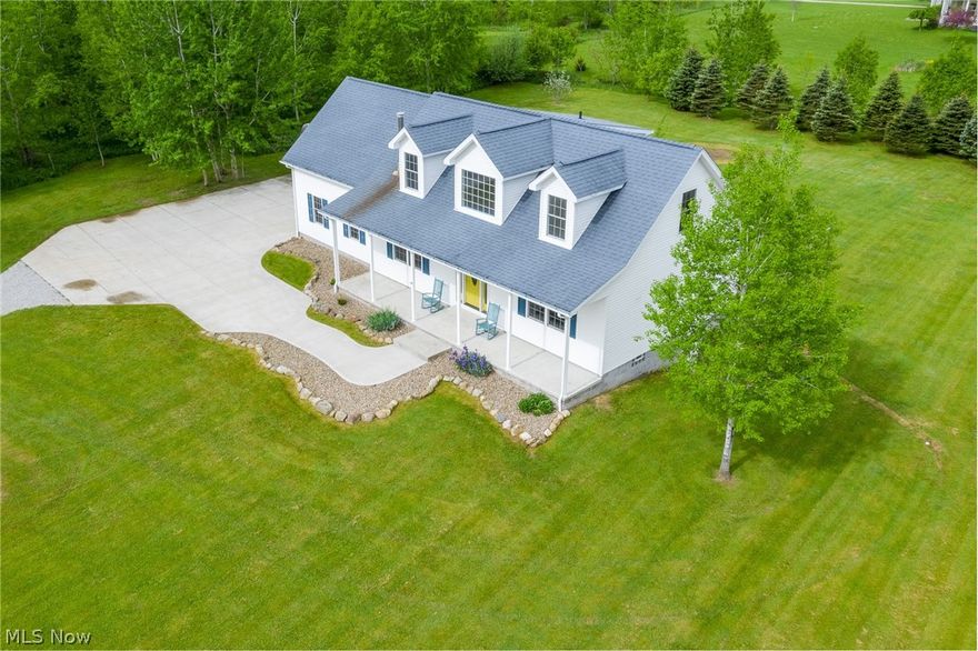 You're not going to want to miss this one! What an amazing opportunity to own a gorgeous, updated cape cod style home in Newbury!  Sitting on over 3 acres of land, this home boasts comfort and charm throughout!  Enter the front door, to find an oversized living area, with a coal burning fireplace.  Kitchen has been fully remodeled, and all new luxury vinyl throughout the entire first floor.  Kitchen has lots of countertop space as well as plenty of cabinets for storage. Appliances are all newer stainless steel.  First floor master right off eat in kitchen, with sliding glass door to backyard.  Off eat in kitchen is also a 1/2 bath for guests.  Master has large amount of closet space, updated bath, and customized laundry shoot.  Head upstairs to another large open area that can be used for a family room or study.  2 additional bedrooms and a full bath complete the upstairs.  The lower level has a walk out basement, water filtration system is paid for and all stays with the home.  Oversi