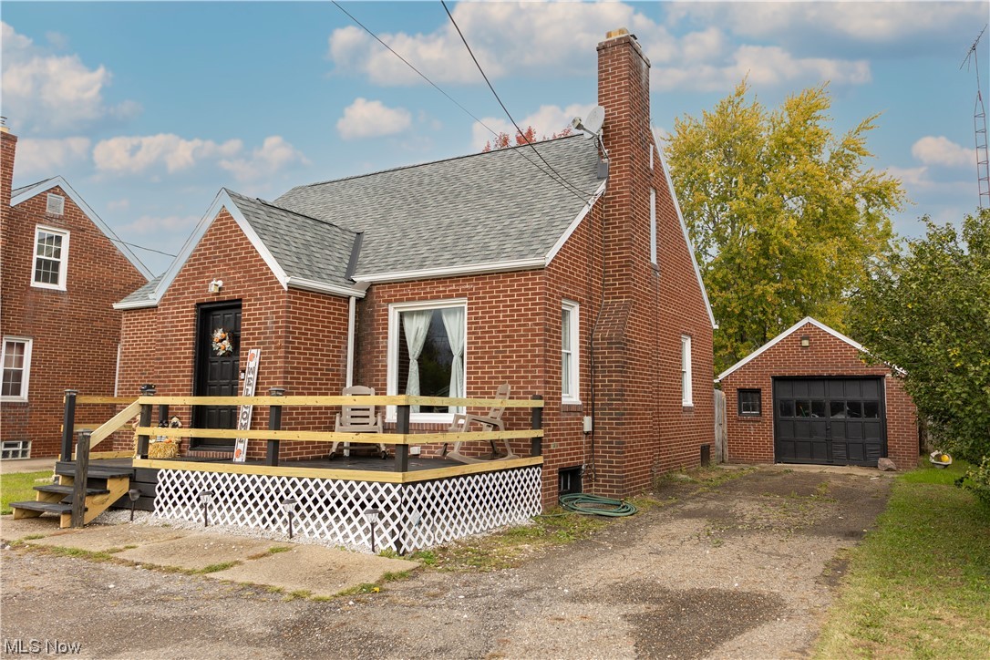 Location! Charm! Move-In Ready! You are not going to want to miss this meticulously updated bungalow in Louisville! Beautifully updated 3 bedroom all-brick bungalow with a fenced yard! Inside, the house has been freshly painted and has new laminate flooring. Lovely updated kitchen with newer cabinets, backsplash and countertops. The kitchen also features a pantry and sliding glass doors that lead to your fenced backyard with a back deck, patio and firepit! There’s a bedroom on the main level as well as a remodeled full bath with glass block windows. Upstairs, there are 2 bedrooms with walk-in closets. Full basement with a partially finished bonus room, a shower and great storage. Roof (2020), A/C (2021), HWT (2023), Electrical (2021) CALL TODAY FOR A PRIVATE SHOWING!!!
