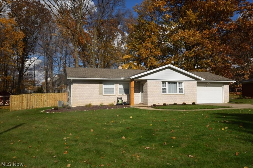 Welcome to this meticulously maintained and updated three bedroom ranch home.  You'll love the convenience of one floor living.  Updates include all new kitchen cabinets, flooring, and luxury quartz countertops. Range was just installed in the past month. Dishwasher is less than one year old. Garage floor and carpet were installed in 2019.  Washer & Dryer stay.  This cozy ranch has two full bathrooms.  The wood stove in the living room is perfect for those chilly winter nights. Spacious treed back yard with newer shadow box fencing makes the space perfect for entertaining or just relaxing on those nice summer nights.  Large storage shed and fire pit round out the backyard. Schedule your showing today.  This one will not last.