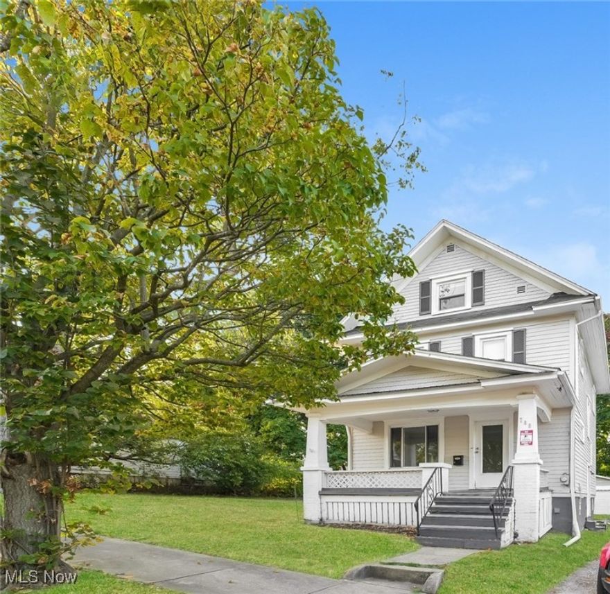 Charming 3-bedroom home featuring a spacious living room, formal dining area, and an eat-in kitchen. Enjoy a covered front porch, private backyard, and basement for storage or hobbies. Conveniently located near parks, shopping, and highway access. Perfect for a first-time buyer or investor!