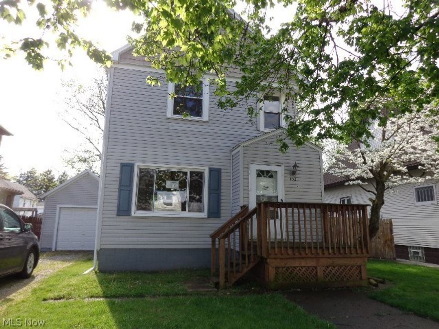 Colonial with newer siding, roof and windows. Deck on the front and back of home. Attached garage. Interior needs updates and repairs. Great investment opportunity. Won't last at this price. Call agent for private showing.